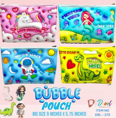 3 D DESIGNS BIG UTILITY POUCH